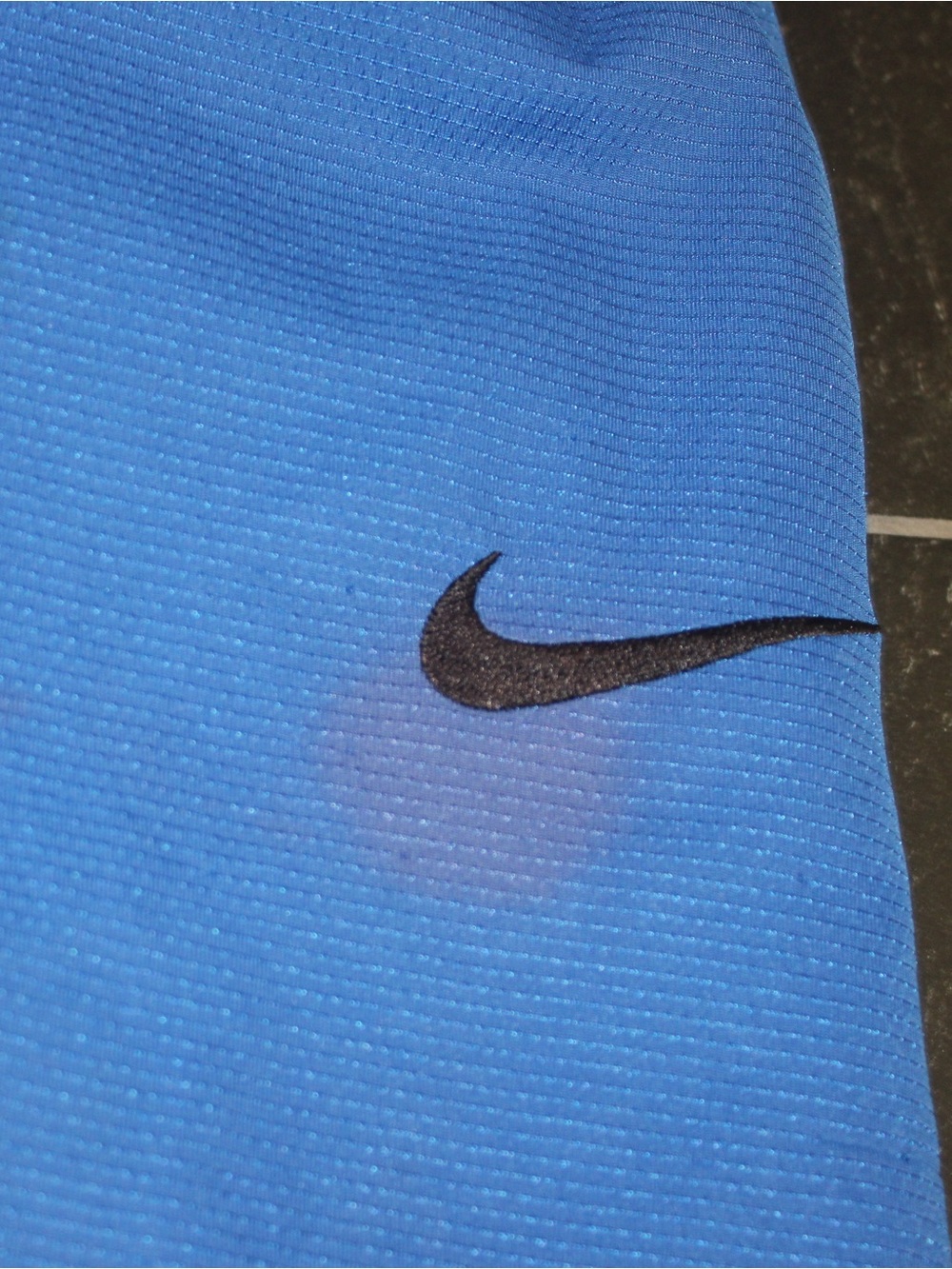 Nike Men’s Dri-FIT Basketball Shorts Blue Size Large READ STAIN - Picture 5 of 13